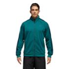 Men's Adidas Essential Track Jacket, Size: Medium, Dark Green