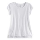 Girls 7-16 & Plus Size So&reg; Core Tee, Size: 14 1/2, White