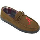 Men's Alabama Crimson Tide Microsuede Moccasins, Size: 10, Brown