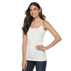 Women's Apt. 9&reg; Reversible Seamless Cami, Size: L/xl, White