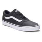 Vans Ward Men's Leather Skate Shoes, Size: Medium (13), Black