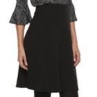 Women's Apt. 9&reg; Slimming A-line Skirt, Size: Xl, Black