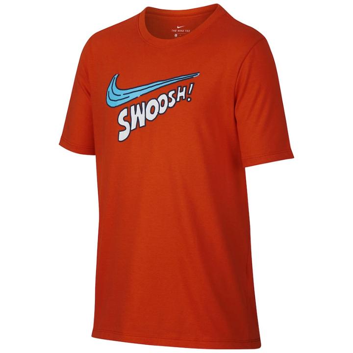 Boys 8-20 Nike Swoosh Exclusive Tee, Size: Xl, Med Orange