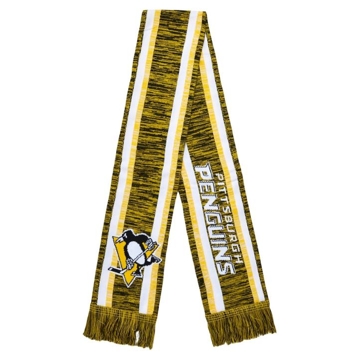 Forever Collectibles Pittsburgh Penguins Knit Scarf, Adult Unisex, Multicolor