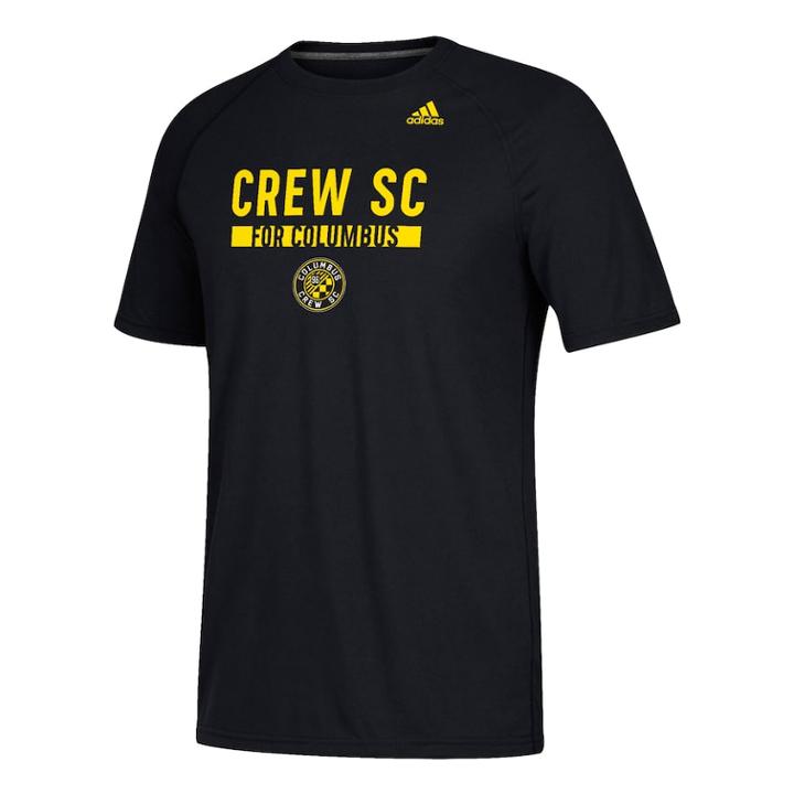Men's Adidas Columbus Crew Ultimate Tee, Size: Large, Black