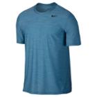 Men's Nike Breathe Tee, Size: Small, Blue Other