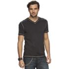 Big & Tall Rock & Republic Coverstitch Tee, Men's, Size: 4xl, Black