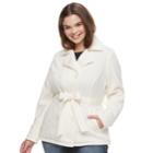 Juniors' Plus Size J-2 Double-breasted Fleece Jacket, Teens, Size: 2xl, Natural