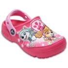 Crocs Fun Lab Paw Patrol Girls' Clogs, Size: 6 T, Brt Pink