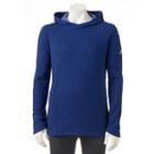 Men's Adidas Crossover Pullover Hoodie, Size: Medium, Blue (navy)