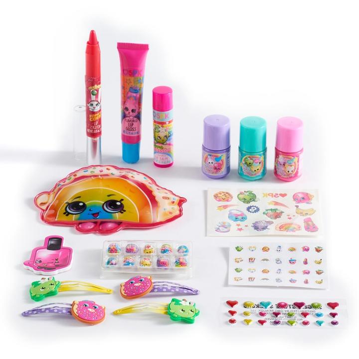 Girls 4-16 Shopkins Beauty Cosmetics Set, Multicolor