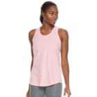 Women's Tek Gear&reg; Jersey Racerback Tank, Size: S Tall, Med Pink