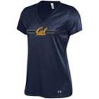 Women's Under Armour Cal Golden Bears Tech Tee, Size: Large, Blue (navy)