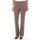 Petite Apt. 9&reg; Wide Waist Dress Pants, Women's, Size: 16 Petite, Lt Brown