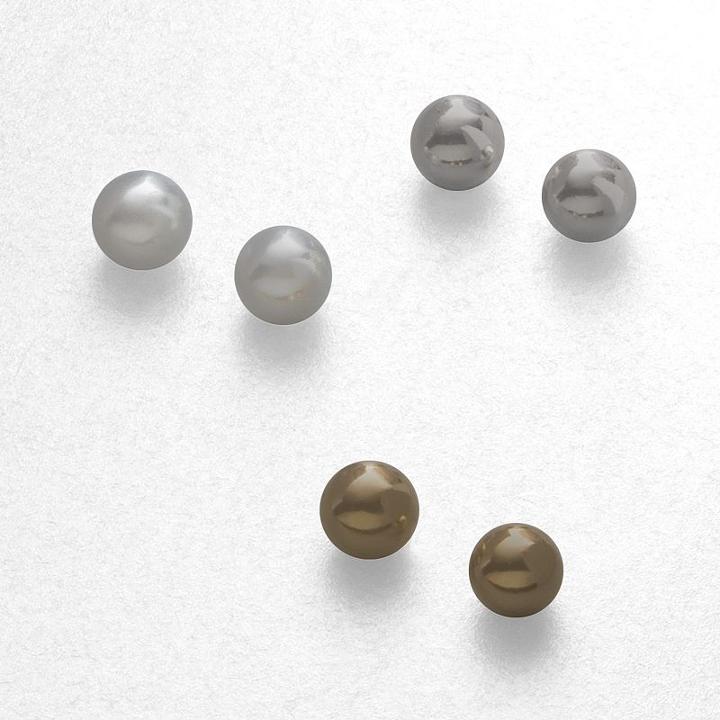 Croft & Barrow&reg; Ball-stud Earring Set, Women's, Multicolor