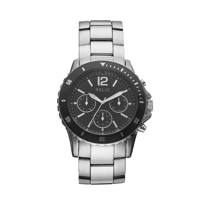 Relic Men's Jaxton Watch, Size: Large, Silver