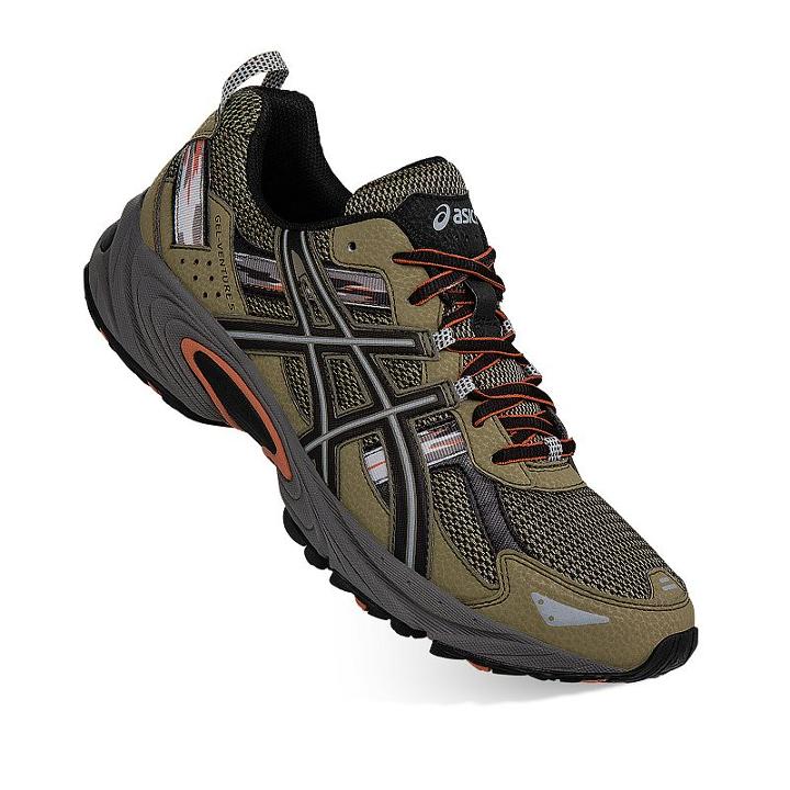 Asics Gel-venture 5 Men's Trail Running Shoes, Size: 10.5, Green Oth