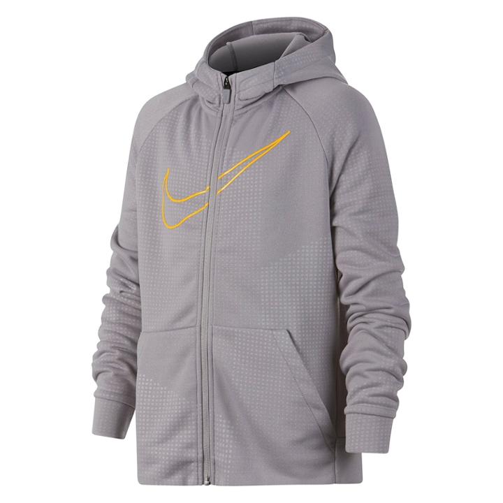 Boys 8-20 Nike Dry Legacy Full-zip Hoodie, Size: Small, Dark Grey