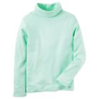 Girls 4-8 Carter's Mockneck Tee, Girl's, Size: 5, Lt Green