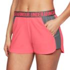 Women's Under Armour Play Up Pocket Shorts, Size: Medium, Med Orange