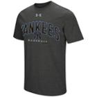 Men's Under Armour New York Yankees Reflective Arch Tee, Size: Large, Dark Grey