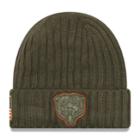 Adult New Era Chicago Bears Salute To Service Beanie, Men's, Brown