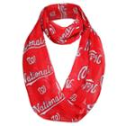 Women's Forever Collectibles Washington Nationals Logo Infinity Scarf, Multicolor
