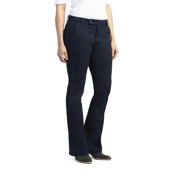 Women's Lee Ashlyn Modern Dream Bootcut Jeans, Size: 6 Avg/reg, Dark Blue