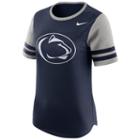 Women's Nike Penn State Nittany Lions Modern Fan Top, Size: Large, Blue (navy)