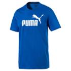 Men's Puma Essential Tee, Size: Large, Blue
