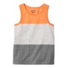 Boys 4-10 Jumping Beans&reg; Colorblock Tank Top, Boy's, Size: 10, Med Grey