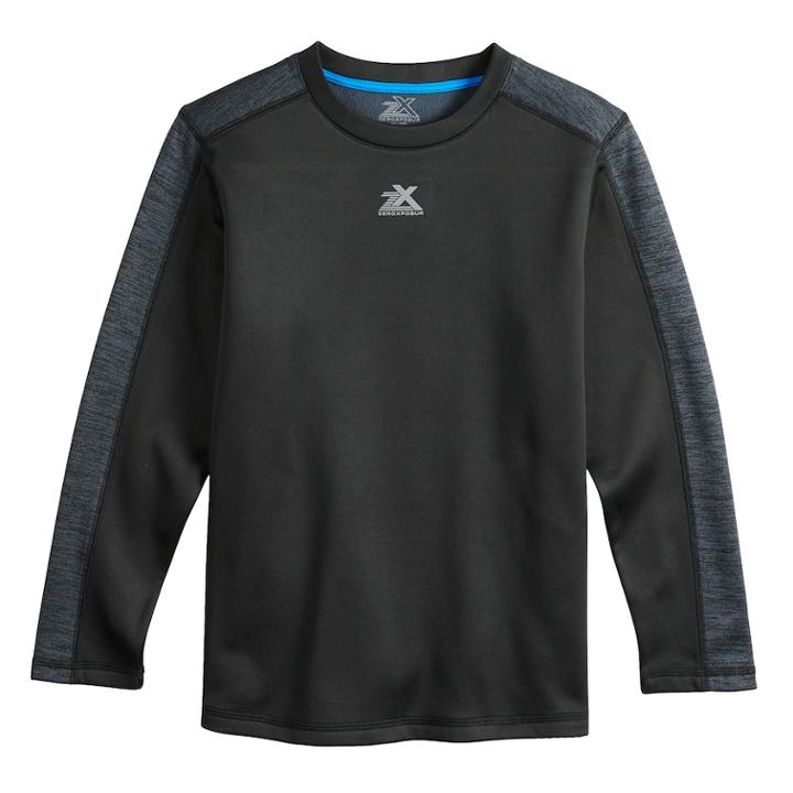 Boys 8-20 Zeroxposur Mortar Tee, Size: Xl(18/20), Black