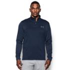 Men's Under Armour Armour Fleece Icon Quarter-zip Top, Size: Small, Blue (navy)