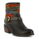 L'artiste By Spring Step Gaetana Women's Ankle Boots, Size: 41, Black