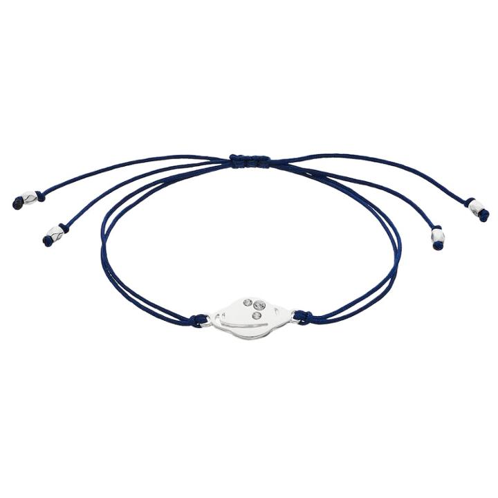 Lc Lauren Conrad Planet Link & Blue Thread Adjustable Bracelet, Women's, Navy
