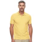 Men's Croft & Barrow&reg; Tailored-fit Polo, Size: Xxl, Med Yellow