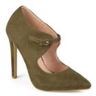 Journee Collection Connly Women's High Heels, Size: Medium (6.5), Dark Green
