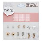 Mudd&reg; Celestial Nickel Free Stud Earring Set With Nvm Pin, Women's, Multicolor