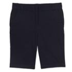 Girls Plus Size Chaps Stretch Bermuda Shorts, Size: 12 1/2, Blue (navy)