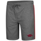 Men's Colosseum Arkansas Razorbacks Sledge Ii Terry Shorts, Size: Small, Med Grey