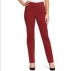 Petite Gloria Vanderbilt Amanda Classic High Waisted Tapered Jeans, Women's, Size: 8p - Short, Drk Orange
