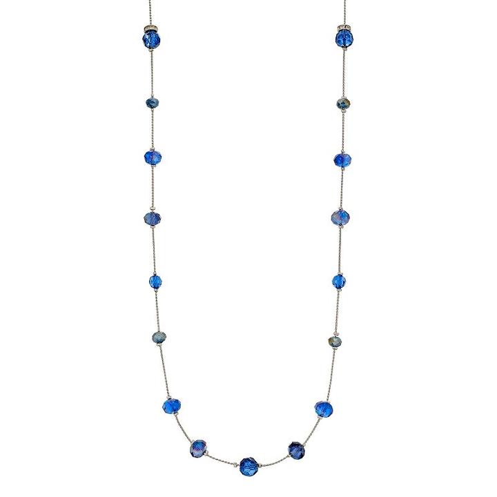 Long Beaded Station Necklace, Women's