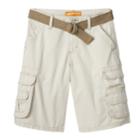 Husky Boys 8-20 Lee Twill Cargo Shorts, Size: 18 Husky, White
