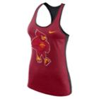 Women's Nike Iowa State Cyclones Dri-fit Touch Tank Top, Size: Medium, Red