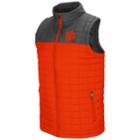 Men's Clemson Tigers Amplitude Puffer Vest, Size: Xxl, Drk Orange