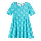 Girls 4-10 Jumping Beans&reg; Curved Seam Dress, Girl's, Size: 10, Turquoise/blue (turq/aqua)
