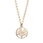 Lc Lauren Conrad Tree Of Life Pendant Necklace, Women's, Gold