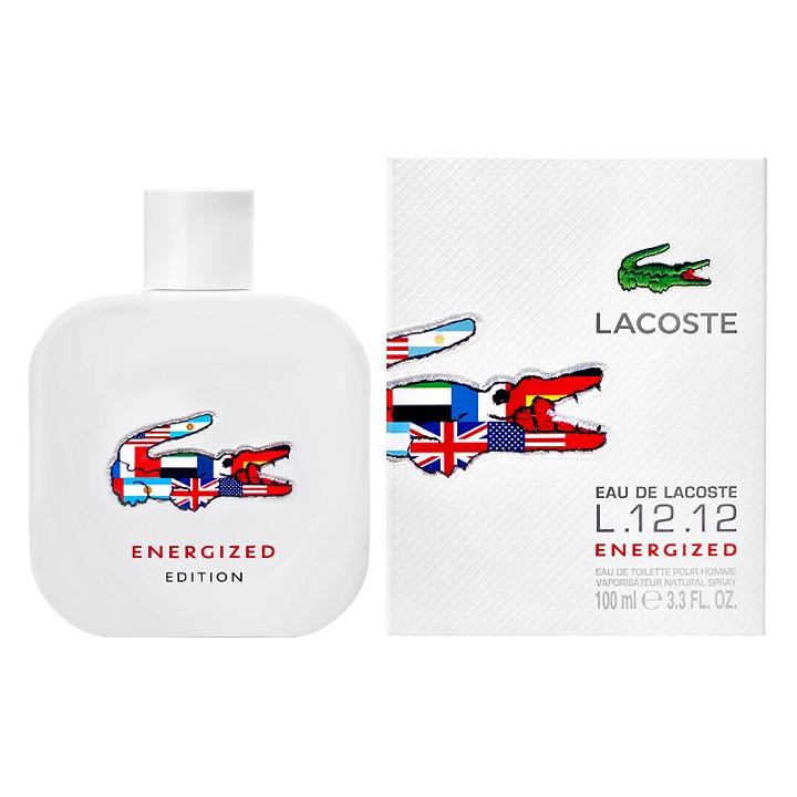 Lacoste Eau De Lacoste L.12.12 Energized Edition Men's Cologne, Multicolor