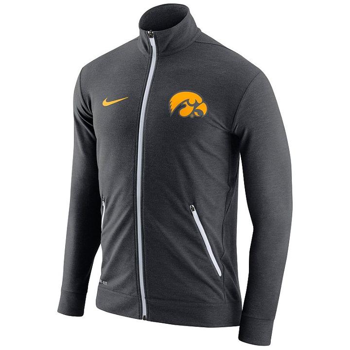 Men's Nike Iowa Hawkeyes Dri-fit Touch Jacket, Size: Xl, Ovrfl Oth