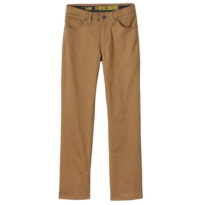 Boys 8-20 Lee Sport Xtreme Comfort Slim-fit Pants, Boy's, Size: 8, Dark Beige